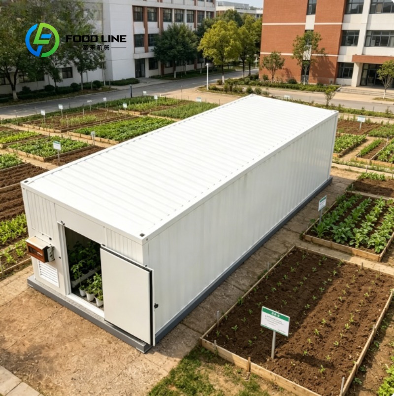 Urban Farming Hydroponics - Contenedor de Cultivo Inteligente, Sistema de