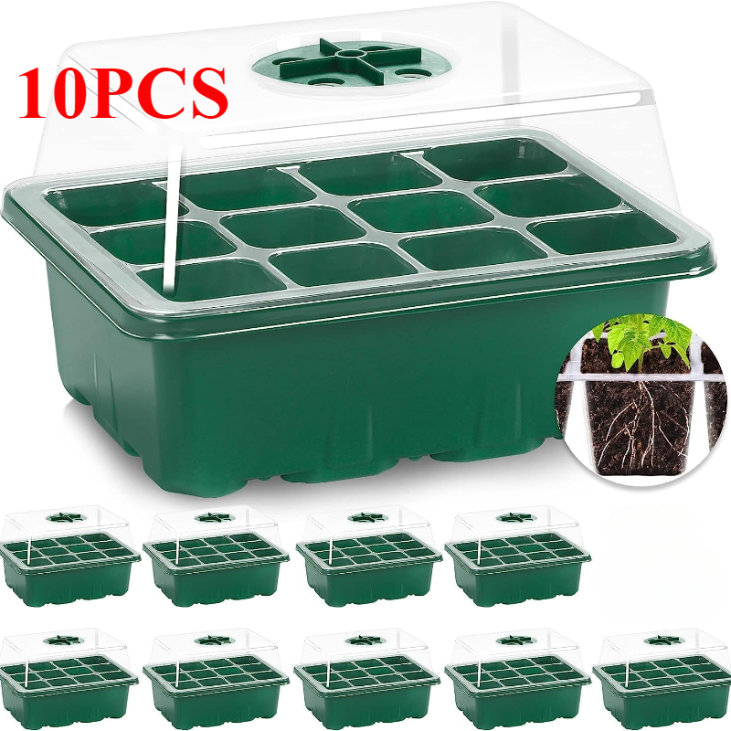 Dome Propagation Kit - 10 Uds. Bandejas de plántulas Kit