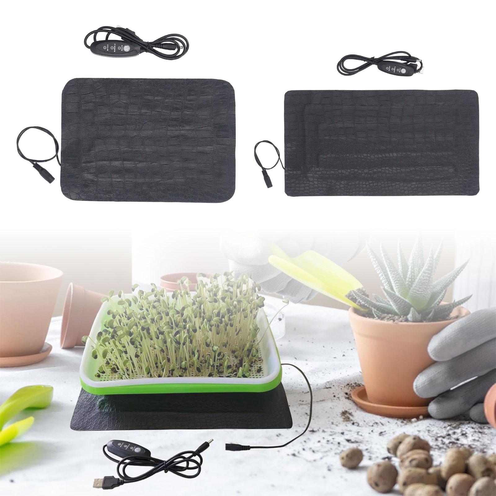 Estera calefactora para planta - Seedling Heat Pad reseña y precio
