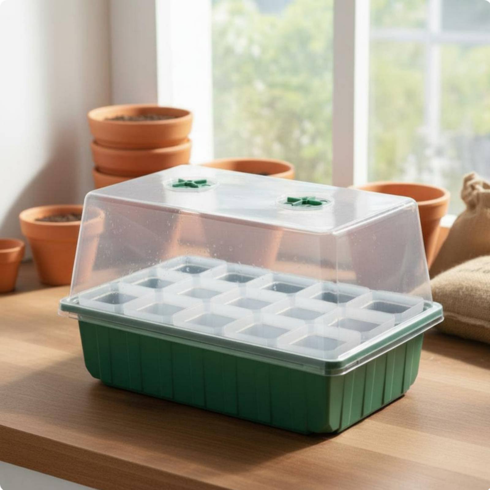 Mini Invernadero Propagador Tr - Dome Propagation Kit reseña y precio