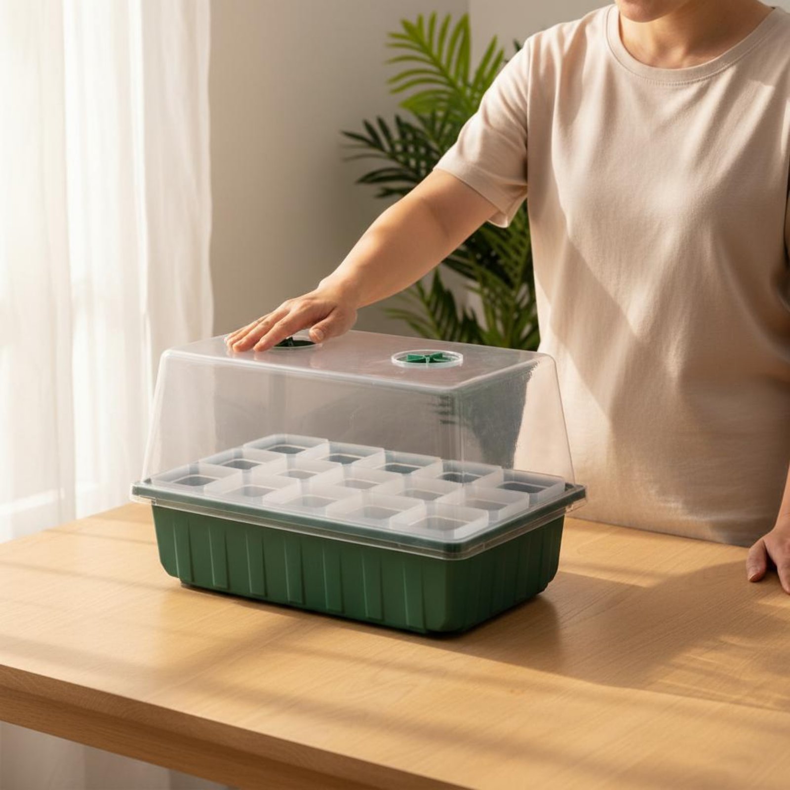 Mini Invernadero Propagador Tr - Dome Propagation Kit reseña y precio