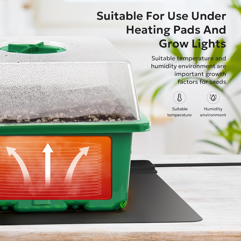 10 Uds. Bandejas de plántulas  - Dome Propagation Kit reseña y precio