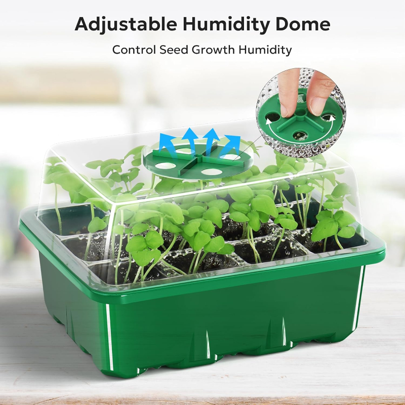 10 Uds. Bandejas de plántulas  - Dome Propagation Kit reseña y precio