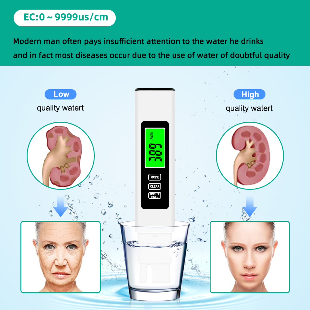 Medidor de Agua Digital 4 en 1 - Ec Meter Digital reseña y precio