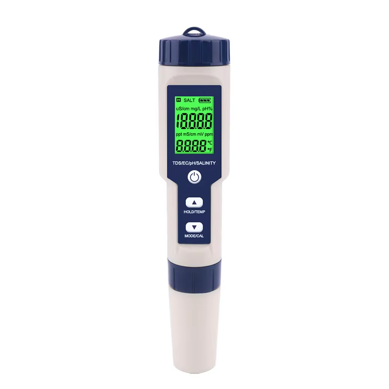 Medidor digital 5 en 1 de PH,  - Ec Meter Digital reseña y precio