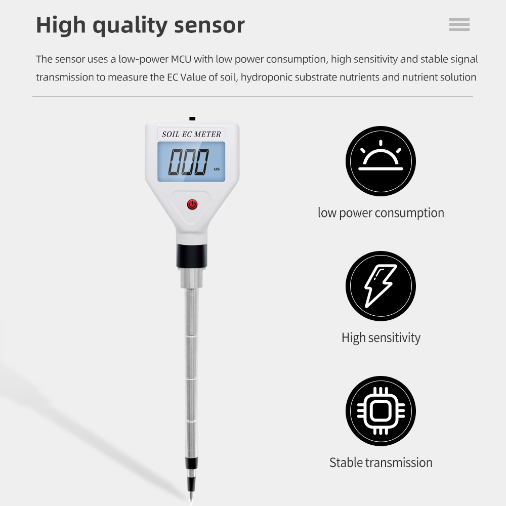 Probador EC Digital de suelo,  - Ec Meter Digital reseña y precio