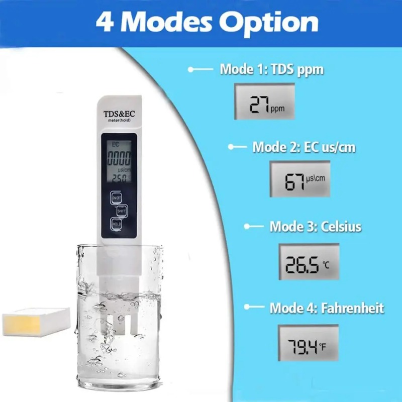 Medidor Digital de Calidad del - Ec Meter Digital reseña y precio