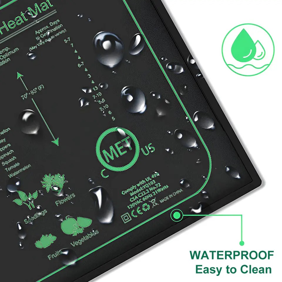 Estera térmica para plántulas  - Seedling Heat Pad reseña y precio