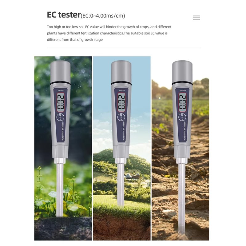 Medidor de Conductividad del S - Ec Meter Digital reseña y precio
