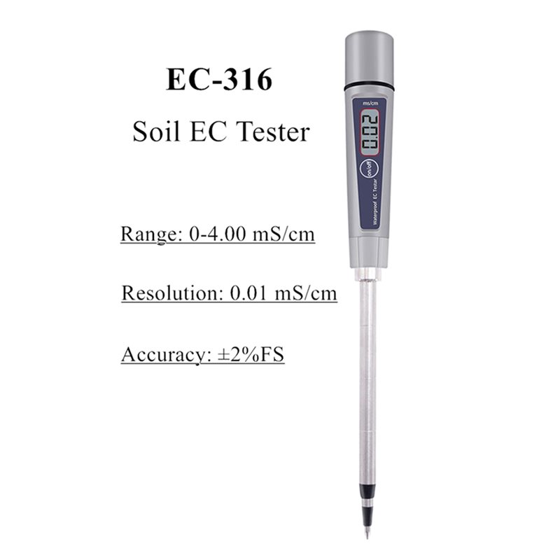 Medidor de Conductividad del S - Ec Meter Digital reseña y precio