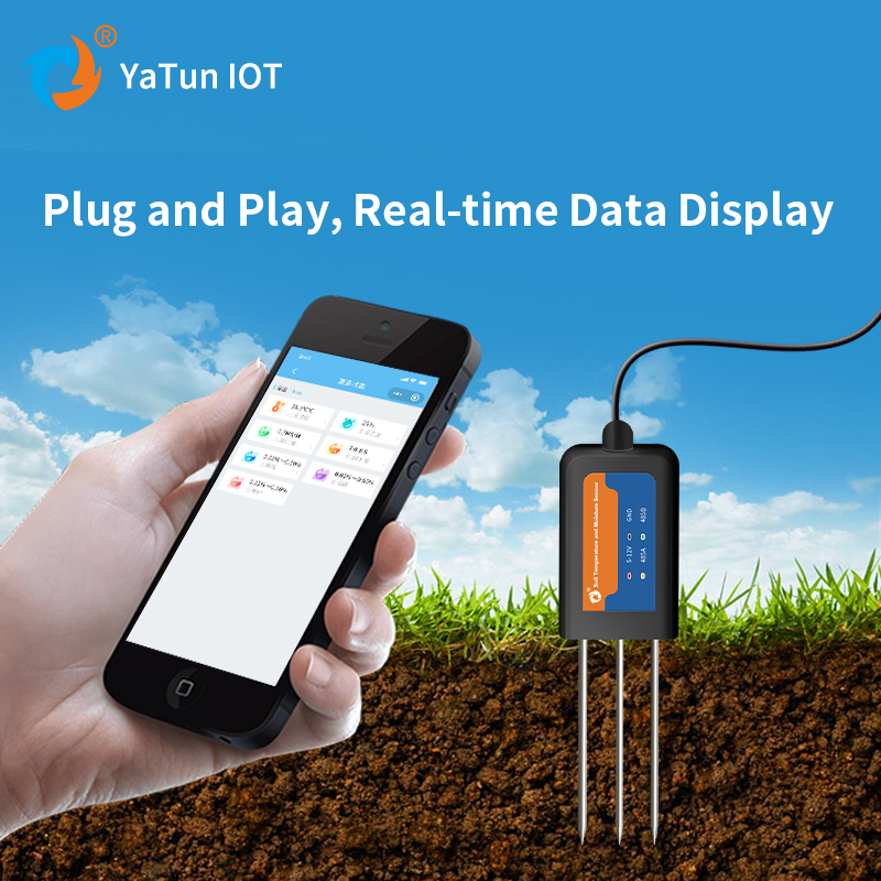 IOT 4G cultivo Digital suelo N - Ec Meter Digital reseña y precio