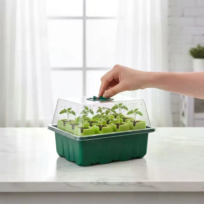 Bandeja de Germinación con Cúp - Dome Propagation Kit reseña y precio