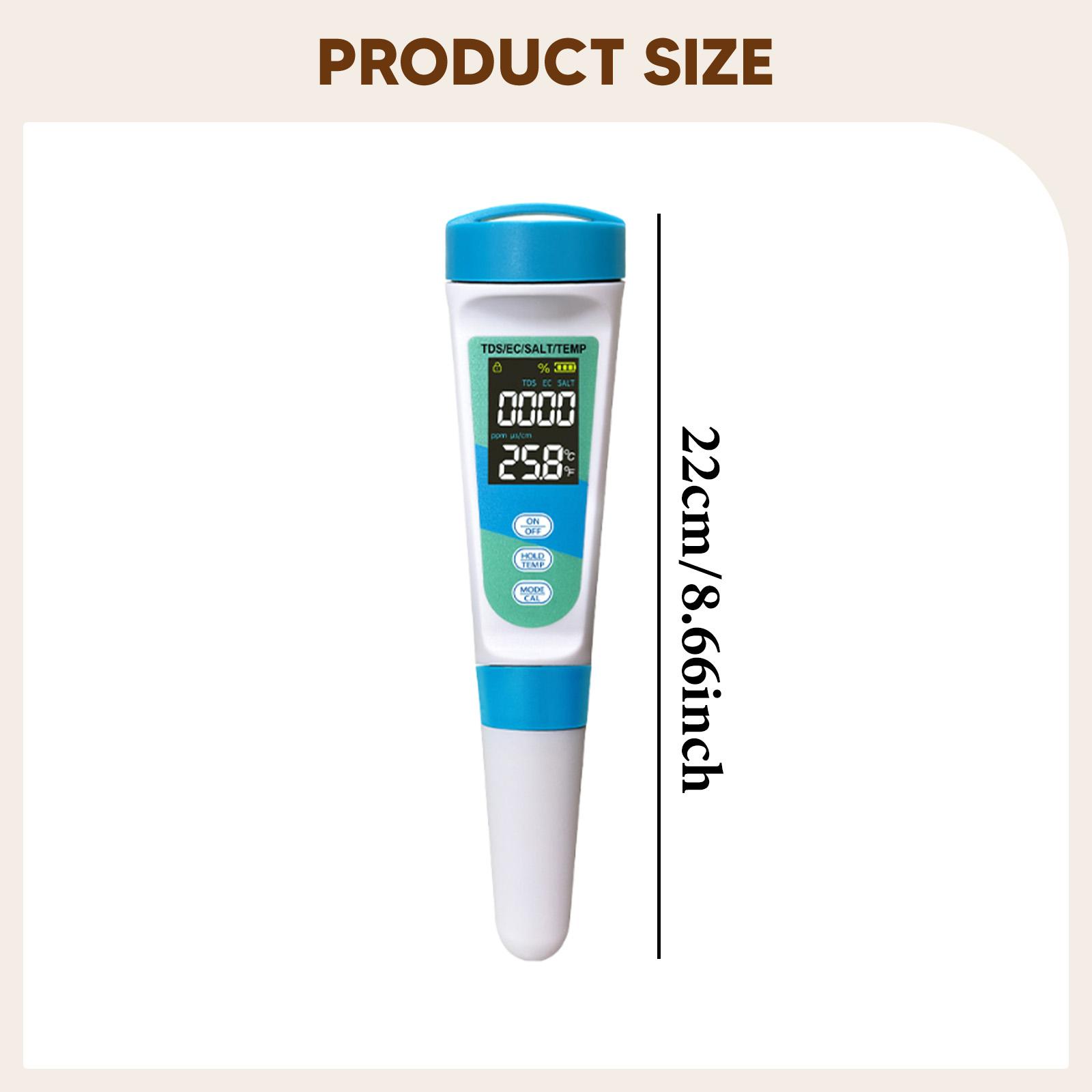 Medidor de Temperatura, Salini - Ec Meter Digital reseña y precio