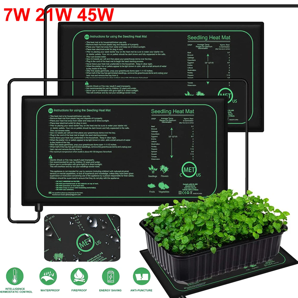 Estera térmica para plántulas  - Seedling Heat Pad reseña y precio