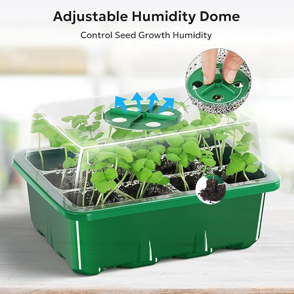 10 unids/set bandejas de plánt - Dome Propagation Kit reseña y precio