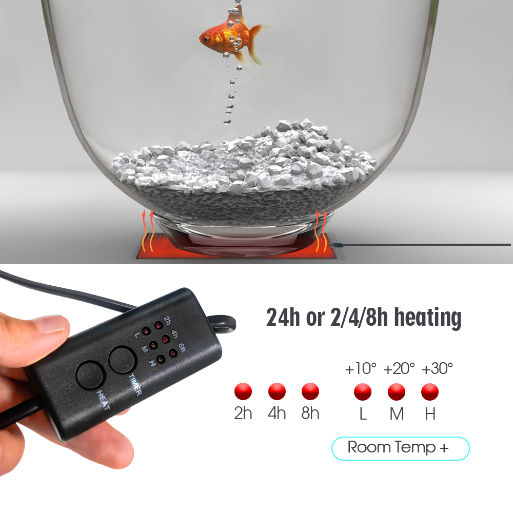 Controlador de temperatura aju - Seedling Heat Pad reseña y precio