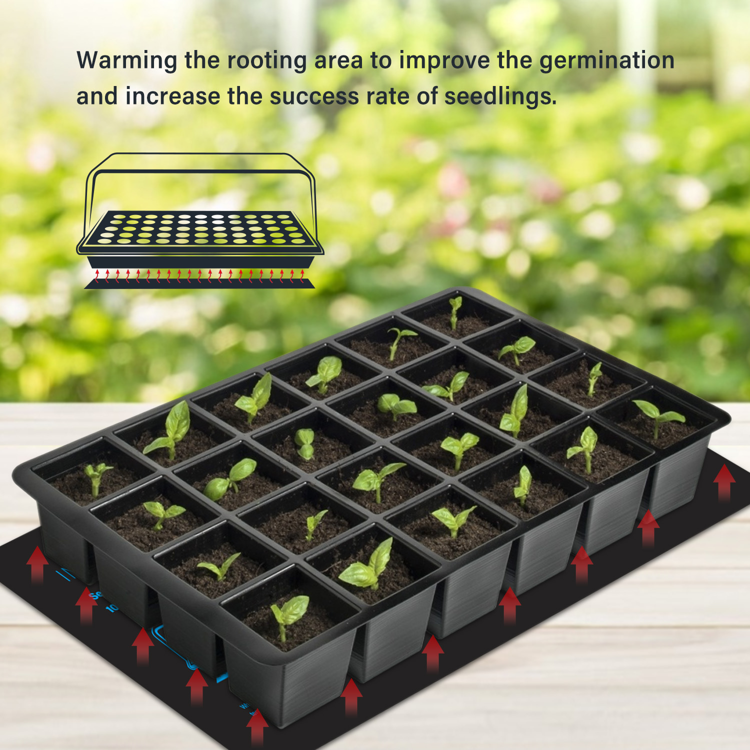 Estera de calor para plántulas - Seedling Heat Pad reseña y precio